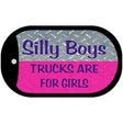 Silly Boys Novelty Metal Dog Tag Necklace DT-1134