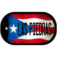 Las Piedras Puerto Rico State Flag Novelty Metal Dog Tag Necklace DT-11358