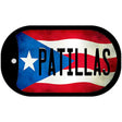 Patillas Puerto Rico State Flag Novelty Metal Dog Tag Necklace DT-11370