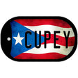 Cupey Puerto Rico State Flag Novelty Metal Dog Tag Necklace DT-11397