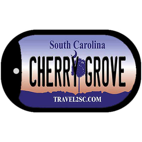 Cherry Grove South Carolina Novelty Metal Dog Tag Necklace DT-11416