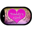 Daddy's Girl Novelty Metal Dog Tag Necklace DT-11534