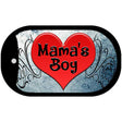 Mama's Boy Novelty Metal Dog Tag Necklace DT-11538