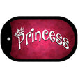 Princess Novelty Metal Dog Tag Necklace DT-11545