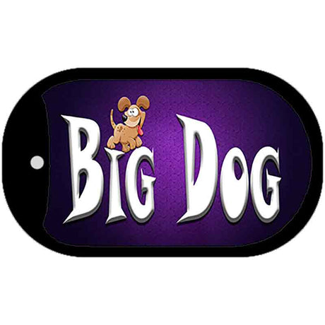 Big Dog Novelty Metal Dog Tag Necklace DT-11556