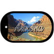 Arizona Canyon Novelty Metal Dog Tag Necklace