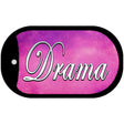 Drama Novelty Metal Dog Tag Necklace DT-1159