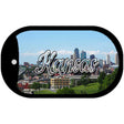 Kansas Downtown Skyline Novelty Metal Dog Tag Necklace DT-11600