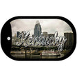 Kentucky City Skyline Novelty Metal Dog Tag Necklace DT-11601