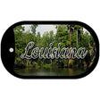 Louisiana Swamp Novelty Metal Dog Tag Necklace DT-11602