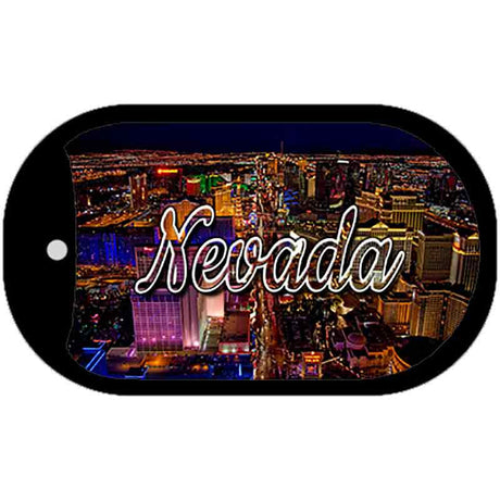 Nevada City Lights Novelty Metal Dog Tag Necklace DT-11614