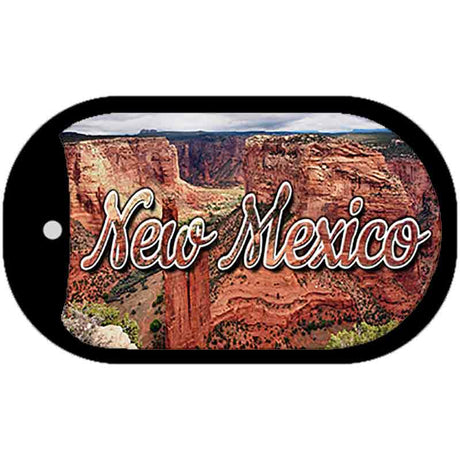 New Mexico Red Canyon Novelty Metal Dog Tag Necklace DT-11617