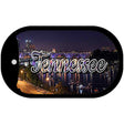 Tennessee Bridge Lights Novelty Metal Dog Tag Necklace DT-11631