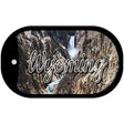 Wyoming Rocky Waterfall Novelty Metal Dog Tag Necklace DT-11641