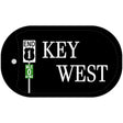 Key West Highway Sign Novelty Metal Dog Tag Necklace DT-11649