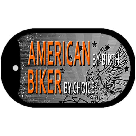 American Biker Novelty Metal Dog Tag Necklace DT-11673