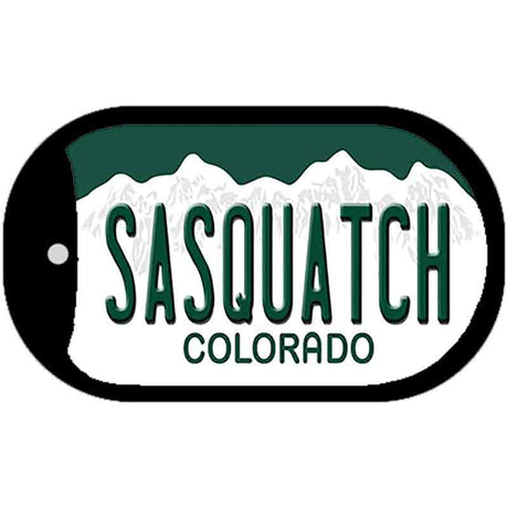 Sasquatch Colorado Novelty Metal Dog Tag Necklace DT-11700