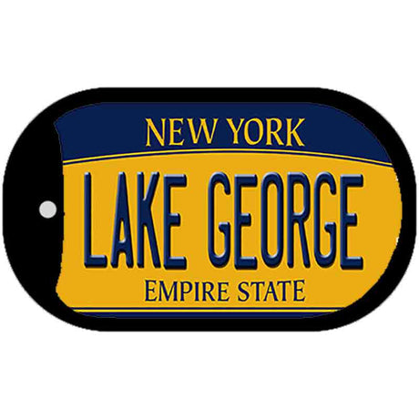 Lake George New York Novelty Metal Dog Tag Necklace DT-11708