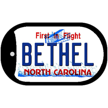 Bethel North Carolina State Novelty Metal Dog Tag Necklace DT-11745