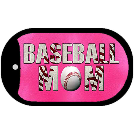 Baseball Mom Novelty Metal Dog Tag Necklace DT-1174