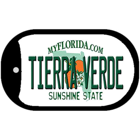 Tierra Verde Florida Novelty Metal Dog Tag Necklace DT-11768