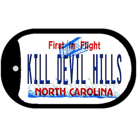 Kill Devil Hills North Carolina Novelty Metal Dog Tag Necklace DT-11818