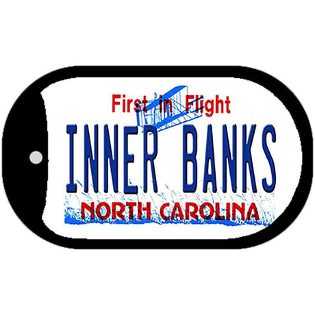 Inner Banks North Carolina Novelty Metal Dog Tag Necklace DT-11820