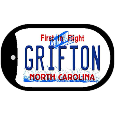 Grifton North Carolina Novelty Metal Dog Tag Necklace DT-11821