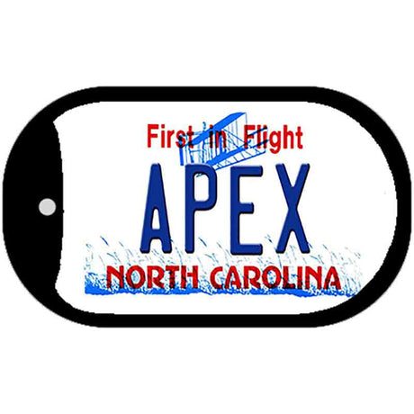 Apex North Carolina Novelty Metal Dog Tag Necklace DT-11823