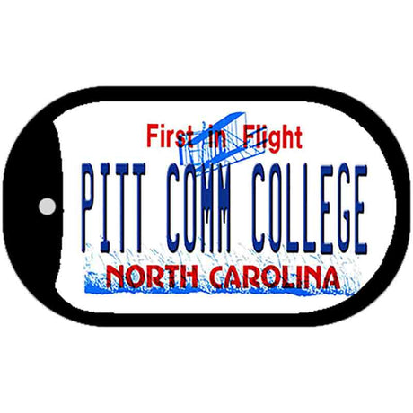 Pitt Comm College North Carolina Novelty Metal Dog Tag Necklace DT-11825