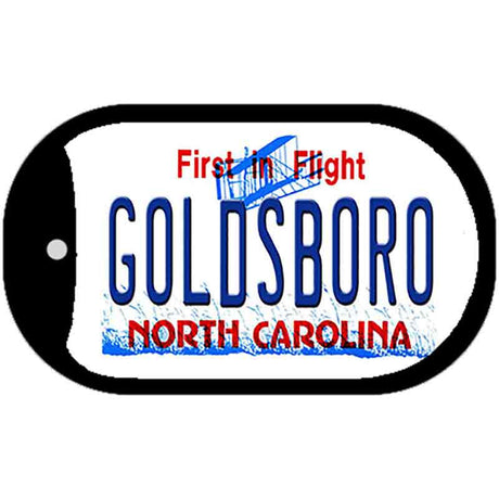 Goldsboro North Carolina Novelty Metal Dog Tag Necklace DT-11836