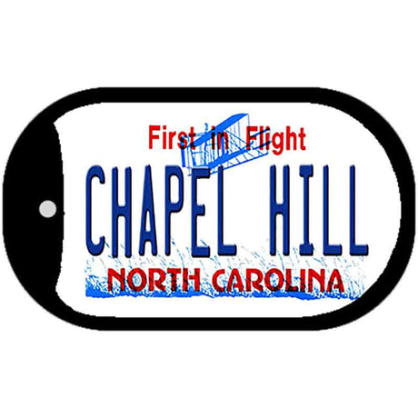 Chapel Hill North Carolina Novelty Metal Dog Tag Necklace DT-11838