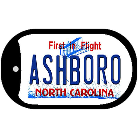 Ashboro North Carolina Novelty Metal Dog Tag Necklace DT-11843