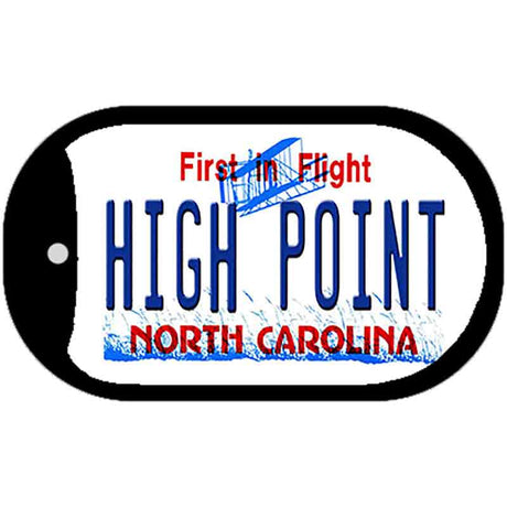 High Point North Carolina Novelty Metal Dog Tag Necklace DT-11848