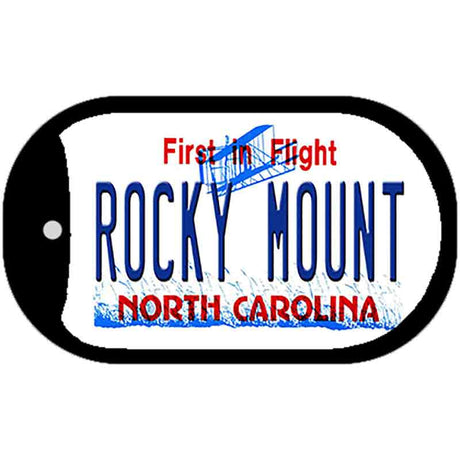 Rocky Mount North Carolina Novelty Metal Dog Tag Necklace DT-11849