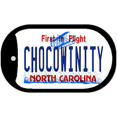 Chocowinity North Carolina Novelty Metal Dog Tag Necklace DT-11854