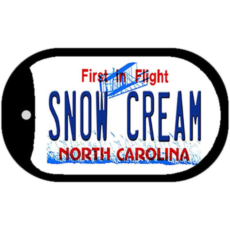 Snow Cream North Carolina Novelty Metal Dog Tag Necklace DT-11859