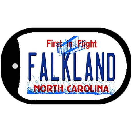 Falkland North Carolina Novelty Metal Dog Tag Necklace DT-11860