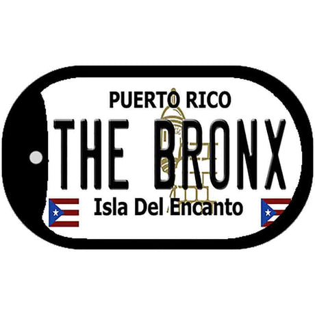 The Bronx Puerto Rico Novelty Metal Dog Tag Necklace DT-11872