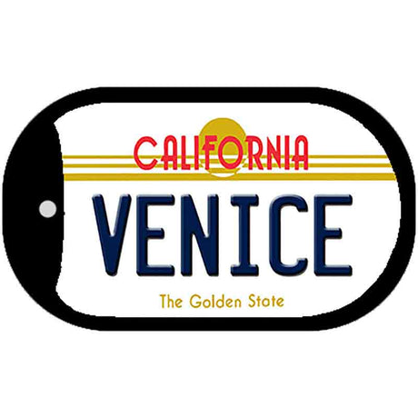 Venice California Novelty Metal Dog Tag Necklace DT-11874