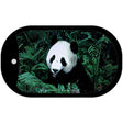 Panda Novelty Metal Dog Tag Necklace DT-1187