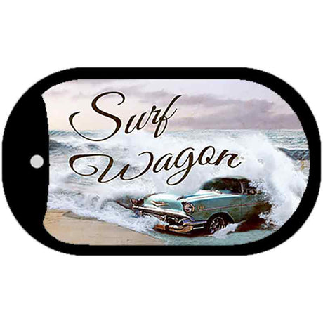 Surf Wagon Novelty Metal Dog Tag Necklace DT-11894