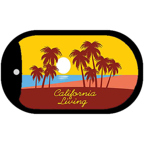 California Living Novelty Metal Dog Tag Necklace DT-11899