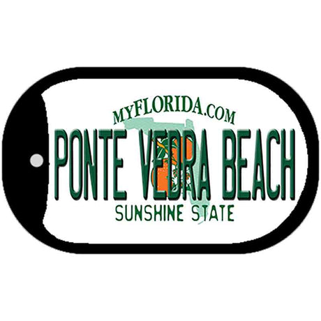 Florida Ponte Vedra Beach Novelty Metal Dog Tag Necklace DT-11929