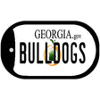 Georgia Bulldogs Novelty Metal Dog Tag Necklace DT-12059