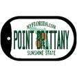 Florida Point Brittany Novelty Metal Dog Tag Necklace DT-12062