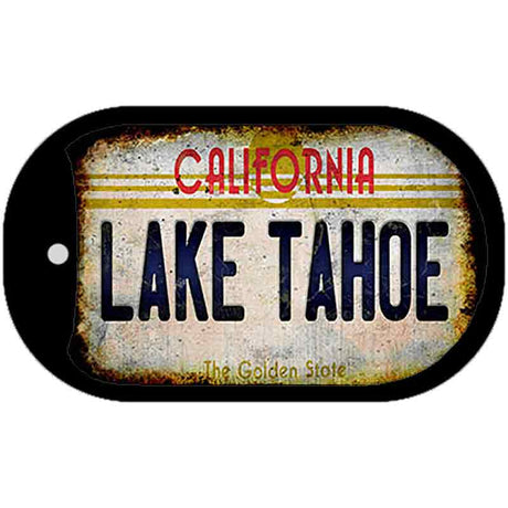 California Lake Tahoe Novelty Metal Dog Tag Necklace DT-12070