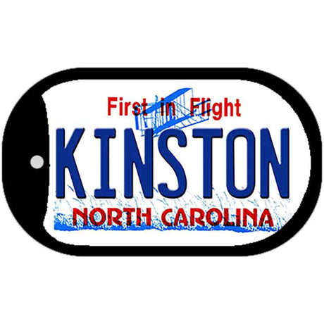 Kinston North Carolina State Novelty Metal Dog Tag Necklace DT-12083