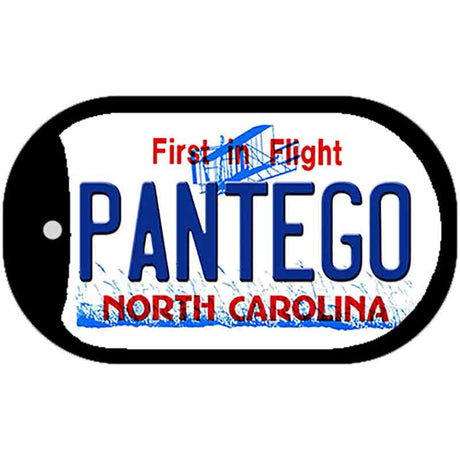 Pantego North Carolina State Novelty Metal Dog Tag Necklace DT-12084