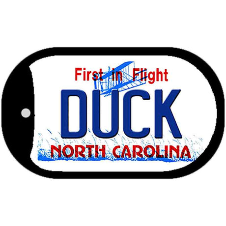 Duck North Carolina State Novelty Metal Dog Tag Necklace DT-12086